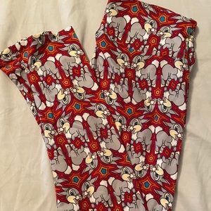 Lularoe leggings - rare - OS.